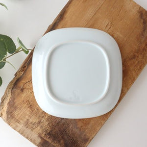 Square Plate Fower Parade Small | Sushi Plate Hasami Ware-Detail5