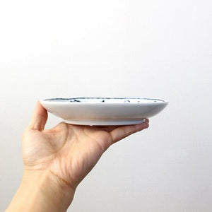 Square Plate Fower Parade Small | Sushi Plate Hasami Ware-Detail6