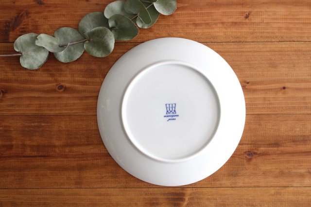 Round Plate Navy Daisy 18cm/7.1in | Hasami Ware