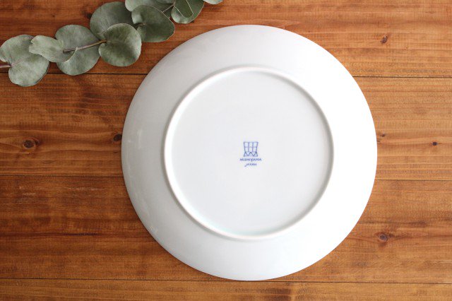 Round Plate Navy Daisy 22cm/8.6in | Hasami Ware