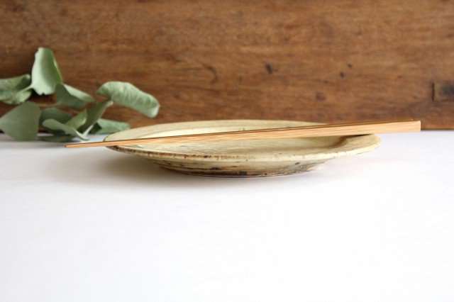 Furutani Seitosho Round Plate Ivory 16.5cm/6.5in-Detail6