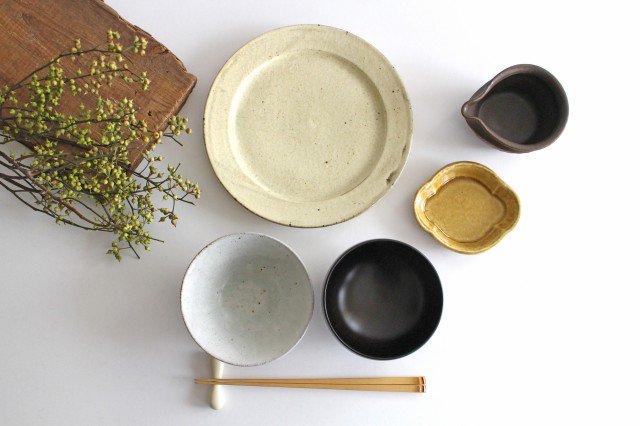 Furutani Seitosho Round Plate Unbleached Color 21cm/8.3in