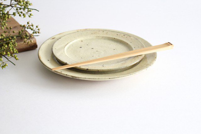 Furutani Seitosho Round Plate Unbleached Color 21cm/8.3in