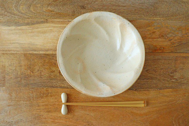 Furutani Seitosho Iron Glaze Spiral Bowl | Serving Bowl