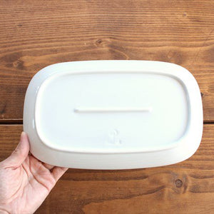 Rectangle Plate Fower Parade | Sushi Plate Hasami Ware-Detail5