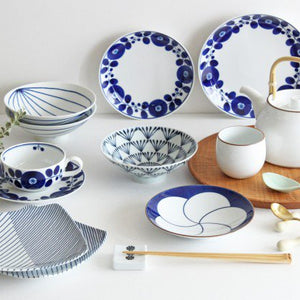 Rectangle Plate Fower Parade | Sushi Plate Hasami Ware-Detail10