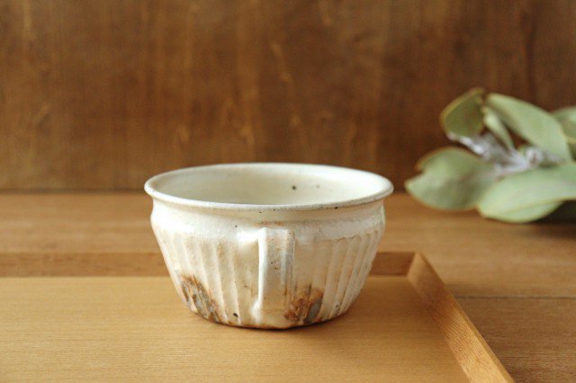 Furutani Seitosho Soup Cup Shinogi White-Detail2