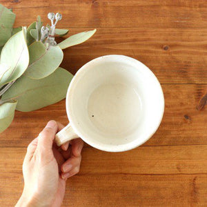 Furutani Seitosho Soup Cup Shinogi White-Detail3