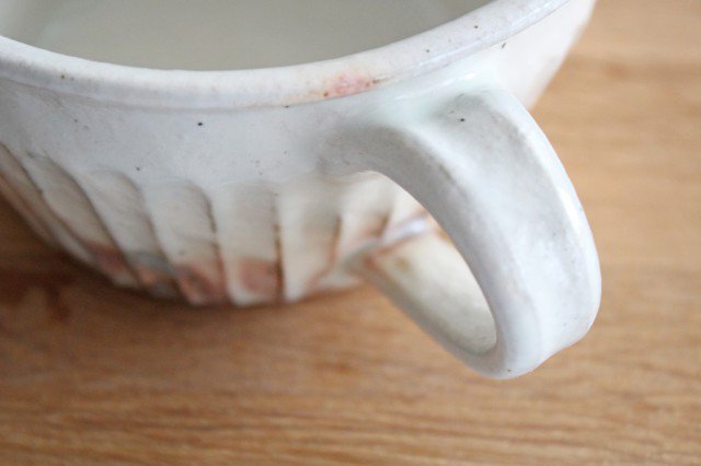 Furutani Seitosho Soup Cup Shinogi White-Detail5