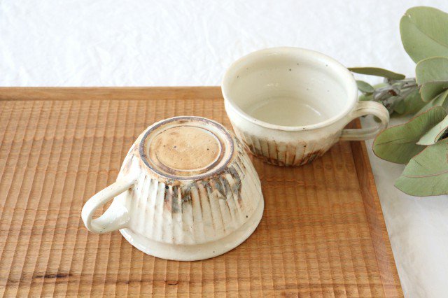 Furutani Seitosho Soup Cup Shinogi White-Detail6