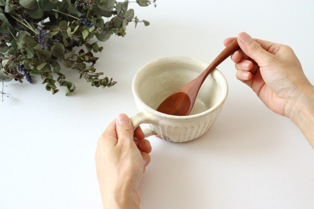 Furutani Seitosho Soup Cup Shinogi White-Detail8