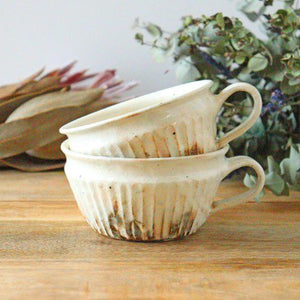 Furutani Seitosho Soup Cup Shinogi White-Detail9