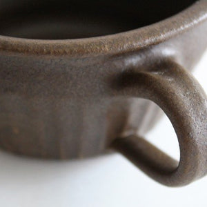 Furutani Seitosho Soup Cup Shinogi Brown-Detail8