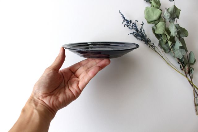 Furutani Seitosho Round Plate Blue 15cm/5.9in-Detail3