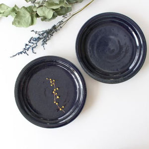 Furutani Seitosho Round Plate Blue 15cm/5.9in-Detail6