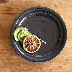 Furutani Seitosho Round Plate Blue 15cm/5.9in-Detail7