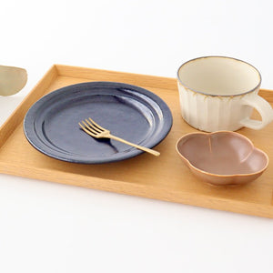 Furutani Seitosho Round Plate Blue 15cm/5.9in-Detail9