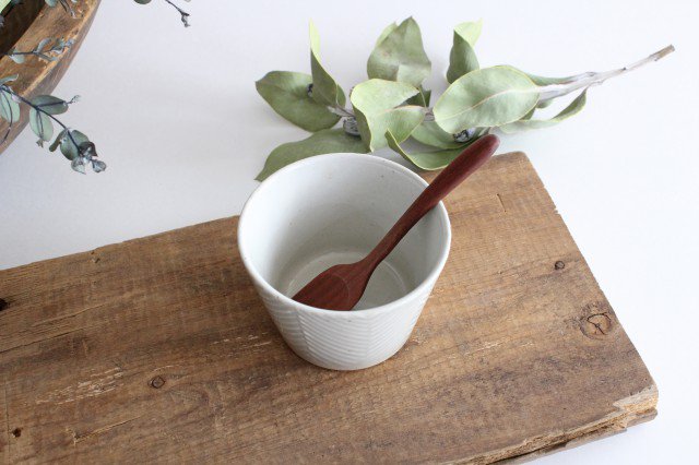 ORIME Soba Choko Herringbone White | Free Cup Hasami Ware