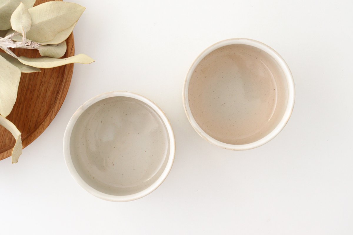 ORIME Small Bowl Herringbone White | Kobachi Hasami Ware