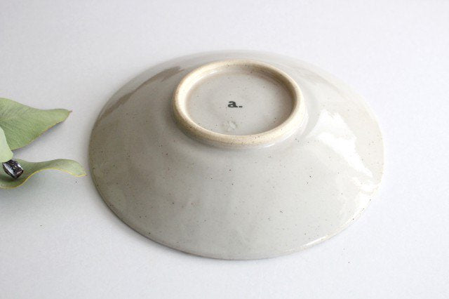 ORIME Round Plate Herringbone Brown 18cm/7.1in | Hasami Ware