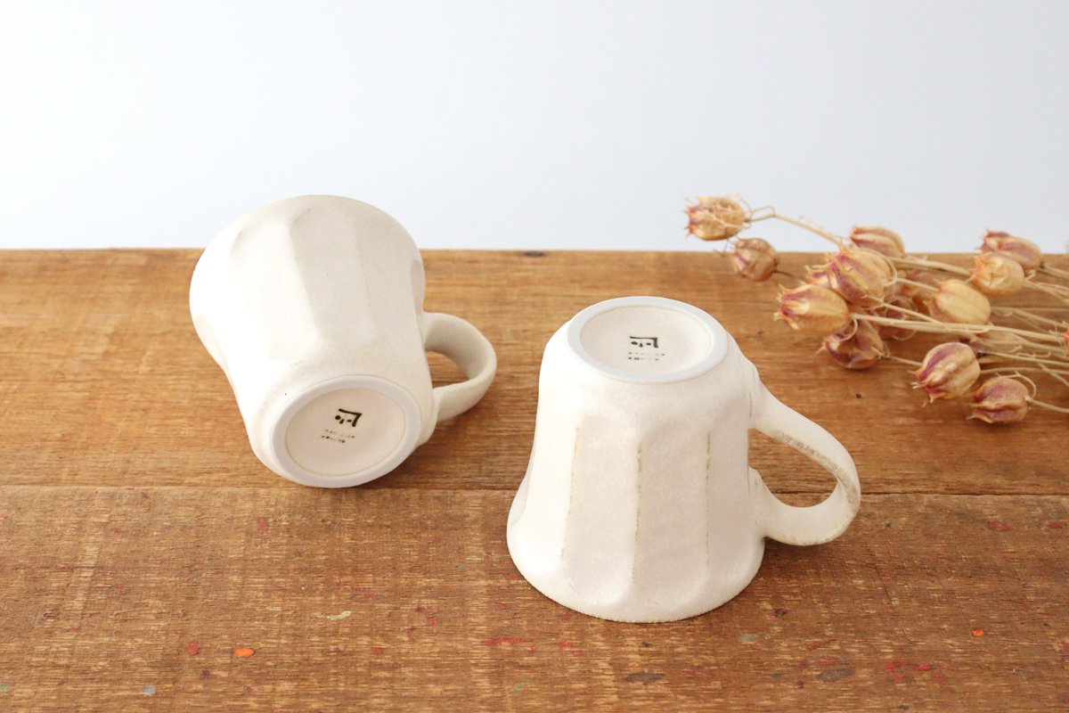 Chrysanthemum-shaped Mug | Mino Ware