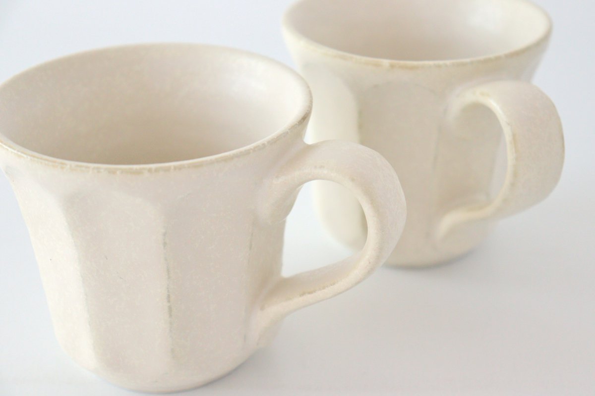 Chrysanthemum-shaped Mug | Mino Ware