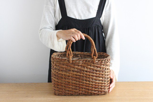 Aomori Akebi Vines Craft Akebi Basket Bag 【A】-TOP