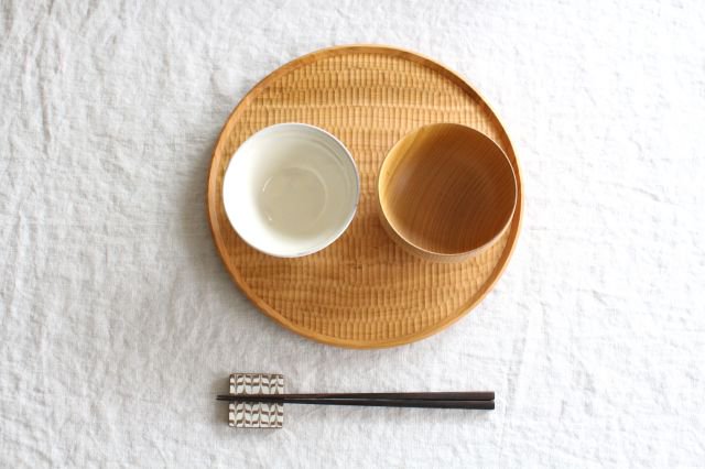 Shirasagi Woodworking Soup Bowl Natural Sakura M | Lacquerware-Detail11