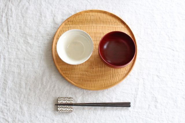 Shirasagi Woodworking Soup Bowl Red Sakura M | Lacquerware