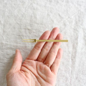 Princess fork set of 5 brass arbor-Detail2