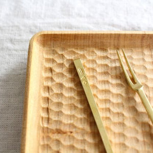 Princess fork set of 5 brass arbor-Detail5