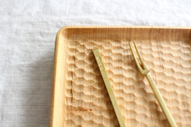 Princess fork set of 5 brass arbor-Detail5