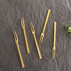 Princess fork set of 5 brass arbor-Detail7