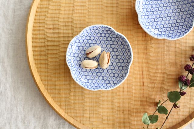 Azumaya Sauce Plate Plum Inban-TOP