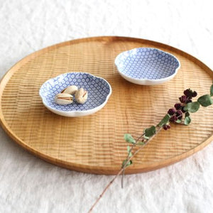 Azumaya Sauce Plate Plum Inban-Detail6