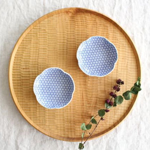 Azumaya Sauce Plate Plum Inban-Detail7