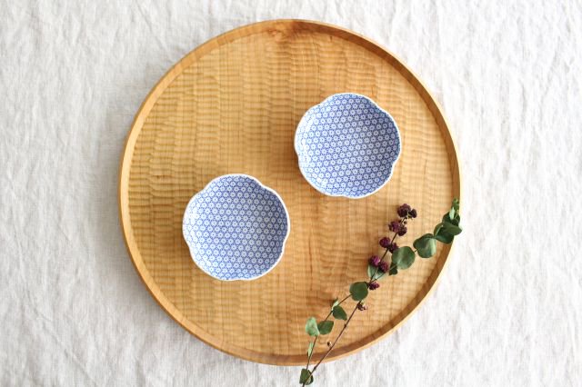 Azumaya Sauce Plate Plum Inban-Detail7