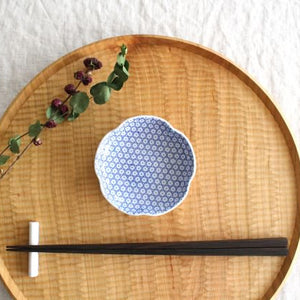 Azumaya Sauce Plate Plum Inban-Detail8