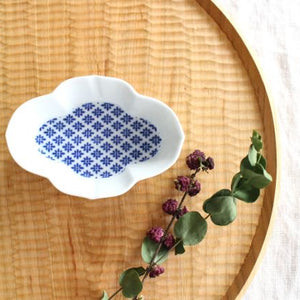 Azumaya Sauce Plate Oval Inban-TOP