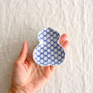 Azumaya Sauce Plate Gourd Inban-Detail2