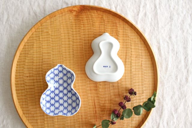 Azumaya Sauce Plate Gourd Inban-Detail3