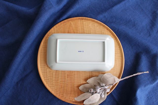 Azumaya Rectangle Plate White | Sushi Plate-Detail5