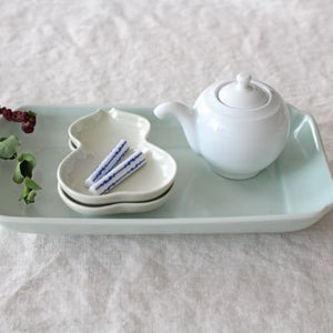 Azumaya Rectangle Plate White | Sushi Plate-Detail10