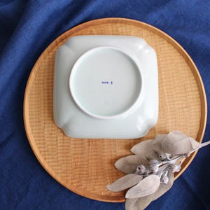 Azumaya Square Plate White 15.8㎝/6.2in | Sushi Plate-Detail3