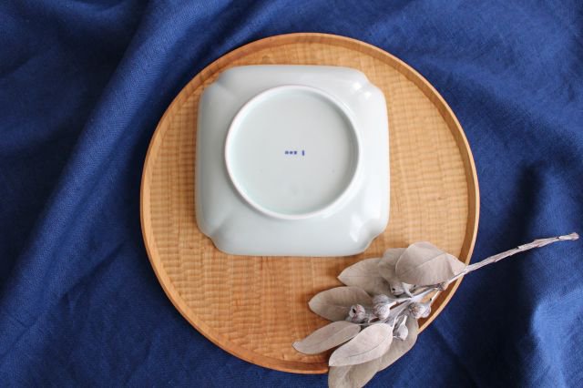 Azumaya Square Plate White 15.8㎝/6.2in | Sushi Plate-Detail3