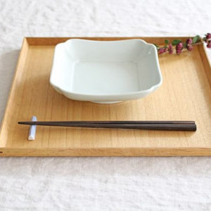 Azumaya Square Plate White 15.8㎝/6.2in | Sushi Plate-Detail6