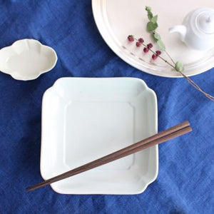 Azumaya Square Plate White 15.8㎝/6.2in | Sushi Plate-Detail7