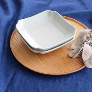 Azumaya Square Plate White 15.8㎝/6.2in | Sushi Plate-Detail8