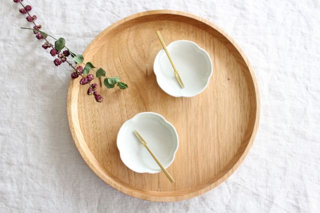 Azumaya Sauce Plate Plum