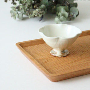 Furutani Seitosho Flower Petal Small Bowl White-TOP